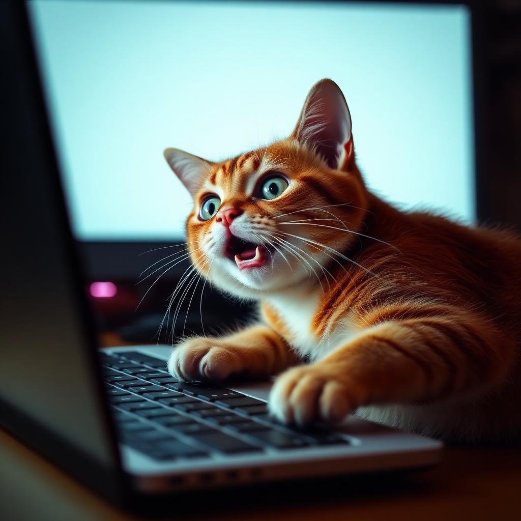 Shocked Cat